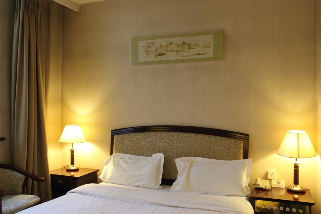 Super 8 Beijing Yizhuang Tianbao Hotell Rum bild